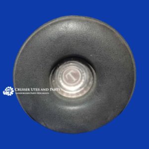 Horn pad to suit 40 series Toyota Landcruiser (red T)     12896