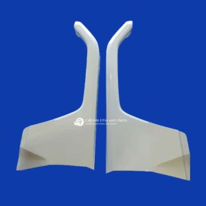 Landcruiser HJ75, 75 series lower Guard Fender pair new painted white