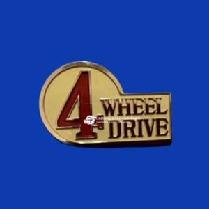 Toyota Landcruiser 40 series grill badge ornament Rear body emblem  4 wheel drive genuine 1979 - 1984  BJ40 FJ40 FJ45   75453-60012