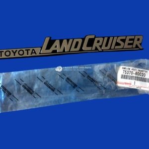 Toyota Landcruiser 60, 75, 78 & 79 series guard badge emblem new 75370-60020