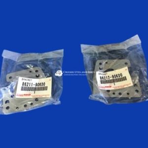 Toyota Landcruiser 75 78 79 series Ute Troop Carrier radio brackets 86212-90k00 86211-90k00 NEW GENUINE