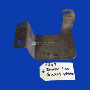 Toyota Landcruiser HJ47 brake line guard plate