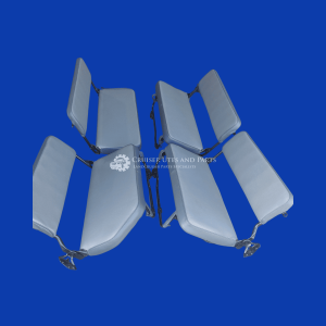 Toyota Landcruiser Troopy troop carrier rear side RH rear seat VDJ78 HZJ78 grey new