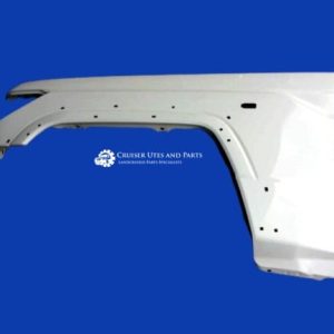Toyota Landcruiser VDJ76 VDJ78 VDJ79 GXL Left hand guard painted white