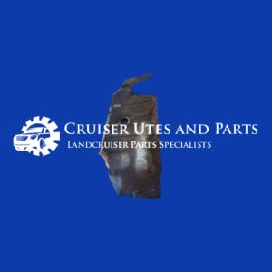 Toyota Landcruiser front engine bash plate radiator protection guard     Radiator shroud  HJ75