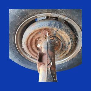 Toyota Landcruiser left LH hand rear backing plate 40 series 2nd hand