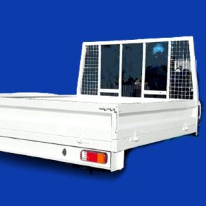 Steel tray VDJ79 dual cab reco